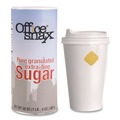 Office Jansan | Office Snax 00019CT 20 oz. Reclosable Canister Of Sugar (24/Carton) image number 2