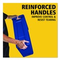 Trash & Waste Bins | Rubbermaid Commercial FG354007BLUE 23 Gallon Slim Jim Recycling Plastic Container with Venting Channels - Blue image number 3