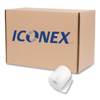 PM Company 2.25 in. x 200 ft. 2.3mil 0.45 in. Core Direct Thermal Printing Paper - White (50/Carton)
