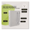 Office Electronics & Batteries | GoGreen Power GG-16000TSW 6-Outlet Swivel Wall Tap - White image number 4