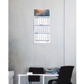 Calendars & Planners | House of Doolittle 3636 14-Month: Dec 2025 to Jan 2027 8 in. x 17 in. Scenic Photography Earthscapes Recycled 3-Month Vertical Wall Calendar - White Sheets image number 3