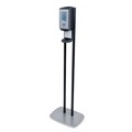 Labor Day Sale! Save $30 off $199! | PURELL 7416-DS CS6 13.5 in. x 5 in. x 28.5 in. 1,200 mL Hand Sanitizer Floor Stand with Dispenser - Graphite/Silver (1/Carton) image number 0