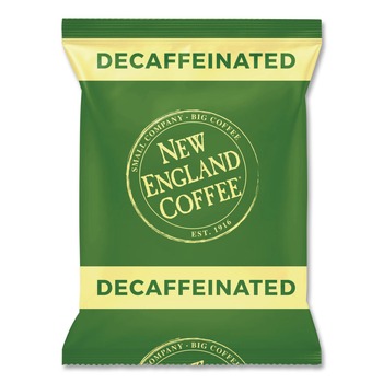 New England Coffee 2.5 oz. Coffee Portion Packs - Breakfast Blend Decaf (24/Carton)