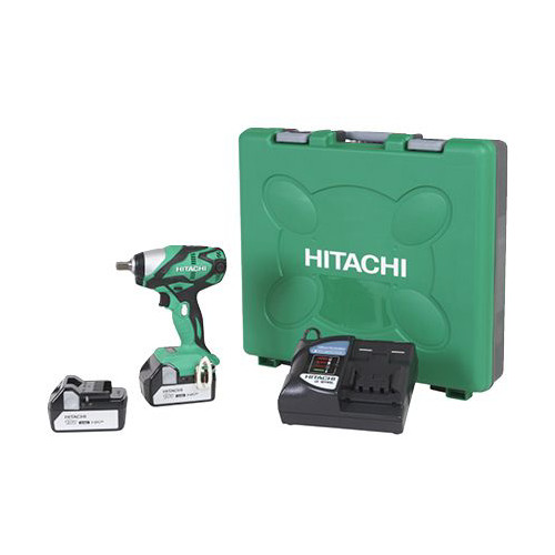 Impact Wrenches | Hitachi WR18DSDL 18V Cordless Lithium-Ion 1/2 in. Impact Wrench Kit image number 0