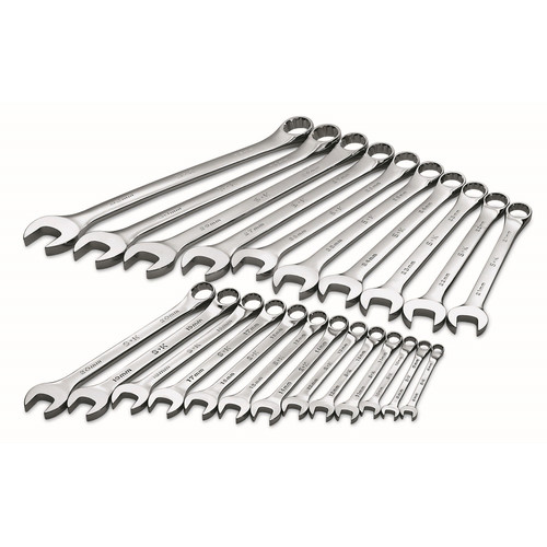 Combination Wrenches | SK Hand Tool 86225 23-Piece 12-Point SuperKrome Combination Wrench Set image number 0