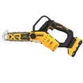 Chainsaws | Dewalt DCCS623L1 20V MAX Brushless Lithium-Ion 8 in. Cordless Pruning Chainsaw Kit (3 Ah) image number 1