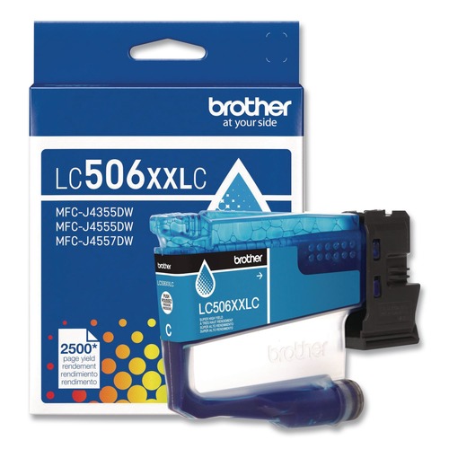 Ink & Toner | Brother LC506XXLCS INKvestment 2,500 Page-Yield Super High-Yield Ink - Cyan image number 0