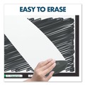  | Quartet 2547B 72 in. x 48 in. Classic Series Porcelain Magnetic Dry Erase Board - White Surface, Black Aluminum Frame image number 6