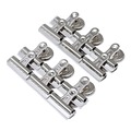 Office Jansan | Universal UNV31261 Bulldog Magnetic Clips - Medium, Nickel (12/Pack) image number 0