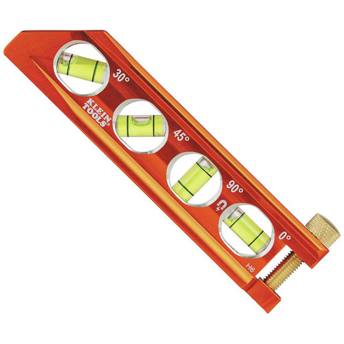 Levels | Klein Tools 935AB4V ACCU-BEND 4-Vial Level - High Visibility, Orange image number 0