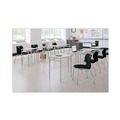 Office Desks & Workstations | HON HSS4L-18B.E.ON.PLAT 20 in. x 26 in. x 23 in. to 33 in. SmartLink Rectangle Student Desk with SmartLink Four-Leg Onyx Chair Bundle (2 Desks/Carton, 4 Chairs/Carton) image number 12