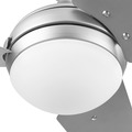 Ceiling Fans | Honeywell 51802-45 52 in. Remote Control Contemporary Indoor LED Ceiling Fan with Light - Pewter image number 5