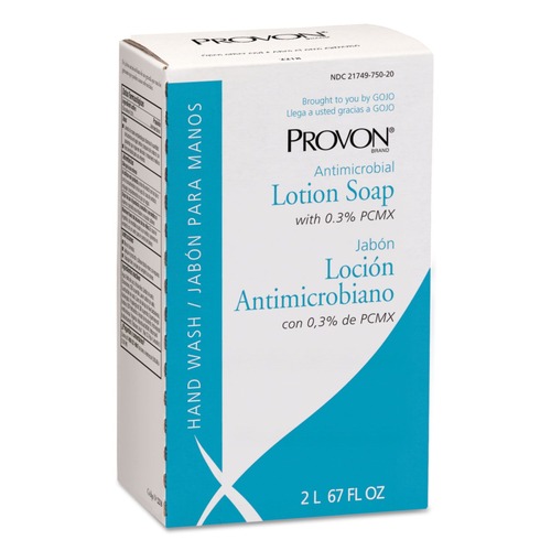Just Launched | PROVON 2218-04 Antimicrobial Lotion Soap With Chloroxylenol, Citrus Scent, 2 L Nxt Refill, 4/carton image number 0