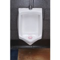 Odor Control | Fresh Products 4USPB-F-012I072M-20 4 oz. Para Urinal Screen with Deodorizer Block - Cherry Scent (1 Dozen) image number 4