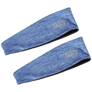 COOLING GEAR | Klein Tools 60487 Cooling Headband - Blue (2-Pack)