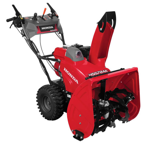 Snow Blowers | Honda HSS724AAW 198cc Two-Stage Gas 24 in. Snow Blower image number 0