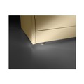  | Alera CM7824PY 36 in. x 24 in. x 78 in. Assembled High Storage Cabinet with Adjustable Shelves - Putty image number 4