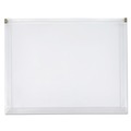 Office Jansan | Pendaflex 84190GW 10 in. x 13 in. Poly Zipper Closure Envelope - Clear (5/Pack) image number 0