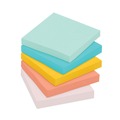Bulk Savings Pricing 2 | Post-it Notes 654-AST 3 in. x 3 in. Original Pads in Beachside Cafe Collection Colors (12 Pads/Pack) image number 1
