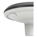 Office Furniture & Lighting | HON HEFS01.S Revel 13.75 in. to 18.5 in. Adjustable Height Fidget Stool Supports Up to 250 lb - Charcoal Seat/White Base image number 3