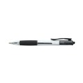 Office Jansan | Universal UNV15530 1 mm Comfort Grip Retractable Ballpoint Pens - Medium, Black (1 Dozen) image number 3