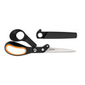 Shears & Pruners | Fiskars 710210 Amplify 8 in. Serrated Softgrip Scissors image number 1