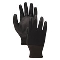 Work Gloves | Boardwalk BWK0002910 Palm Coated HPPE Gloves - X-Large Size 10/Salt and Pepper/Black (1-Dozen) image number 3