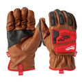 Work Gloves | Milwaukee 48-22-8772 Impact Resistant Cut Level 3 Goatskin Leather Gloves image number 0