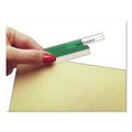 Office Jansan | Avery 16219 1 in. Wide 1/5-Cut Insertable Index Tabs with Printable Inserts - Assorted Colors (25/Pack) image number 2