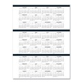 Notebooks & Pads | House of Doolittle 282-92 11 in. x 8.5 in. 12-Month (Jan-Dec 2026) Four-Person Group Practice Daily Appointment Book - Black Hard Cover image number 2