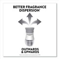 Office Jansan | Air Wick 62338-78046 1.75 in. x 2.69 in. x 3.63 in. Scented Oil Warmer - White/Gray (6/Carton) image number 7