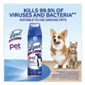 Cleaning & Janitorial Supplies | LYSOL Brand 19200-99804 15 oz. Aerosol Disinfectant Spray II Pet Odor Eliminator - Fresh (12/Carton) image number 5