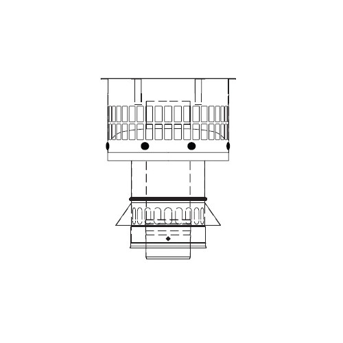 Water Heater Accessories | Rheem RTG20151P Vertical Cap Termination image number 0