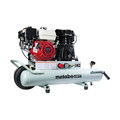 Portable Air Compressors | Metabo HPT EC2610EM 5.5 HP 8 Gallon Oil-Lube Wheelbarrow Air Compressor image number 2