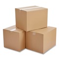 Office Jansan | Universal UFS181818 18 in. x 18 in. x 18 in. Regular Slotted Container Cubed Fixed-Depth Shipping Boxes - Brown Kraft (20/Bundle) image number 1