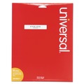 Office Jansan | Universal UNV80011 0.66 in. x 3.44 in. Self-Adhesive Permanent File Folder Labels - White (750/Pack) image number 0