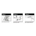 Office Jansan | Avery 11136 2 in. Wide 1/5-Cut Tabs Inserts For Hanging File Folders - White (100/Pack) image number 3