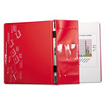Office & Office Supplies | Charles Leonard 61603 11 in. x 8.5 in. 6 in. Capacity 2 Posts VariCap Expandable Binder - Red image number 3