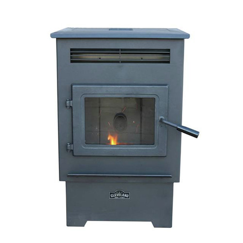Space Heaters | Cleveland Iron Works F500200 34,000 BTU Medium Pellet Stove image number 0