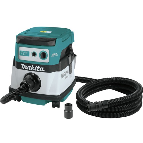 Vacuums | Factory Reconditioned Makita XCV07ZX-R 36V (18V X2) LXT Brushless Lithium-Ion 2.1 Gallon Cordless HEPA Filter Dry Dust Extractor (Tool Only) image number 0