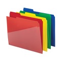 Art & Craft Paper | Smead 10541 0.75 in. Expansion Letter Size Poly Colored File Folders with Slash Pocket - Assorted Colors (12/Pack) image number 3