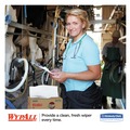 Facility Maintenance & Supplies | WypAll 01772 L10 SANI-PREP POP-UP Box 1-Ply 10.25 in. x 10.5 in. Dairy Towels - White (110/Pack, 18 Packs/Carton) image number 4