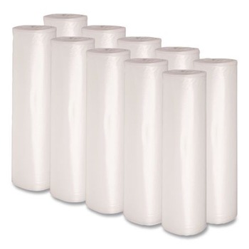 Boardwalk 33 in. x 39 in. 1.4 mil 33 gal. Recycled Low-Density Polyethylene Can Liners - Clear (100/Carton)