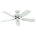 Ceiling Fans | Hunter 53350 48 in. Sea Wind White Ceiling Fan image number 0