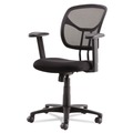 Office Jansan | OIF OIFMT4818 17.72 in. - 22.24 in. Seat Height Swivel/Tilt Mesh Task Chair with Adjustable Arms Supports Up to 250 lbs. - Black image number 4