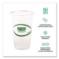 Cups and Lids | Eco-Products EP-CC20-GS GreenStripe 20 oz. Renewable and Compostable Cold Cups - Clear (1000/Carton) image number 4