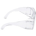 Eye Protection | 3M TGV01-20 Tour Guard V Safety Glasses - One Size Fits Most, Clear Frame/Lens (20/Box) image number 3