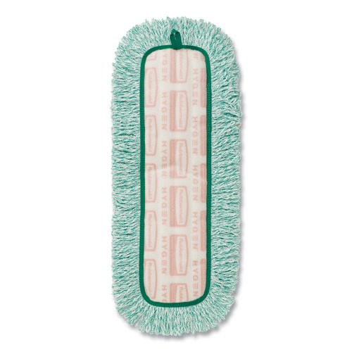 Cleaning & Janitorial Supplies | Rubbermaid Commercial FGQ41800GR00 18 in. Microfiber Dust Pad with Fringe - Green (6-Piece/Carton) image number 0