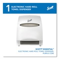 Paper Towel Holders | Scott 48858 Essential 12.7 in. x 9.57 in. x 15.76 in. Electronic Hard Roll Towel Dispenser - White (1/Carton) image number 1