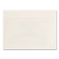 Office Jansan | Smead 68153 5.31 in. x 33.63 in. Self-Adhesive Top Load Poly Pockets - Clear (100/Box) image number 0